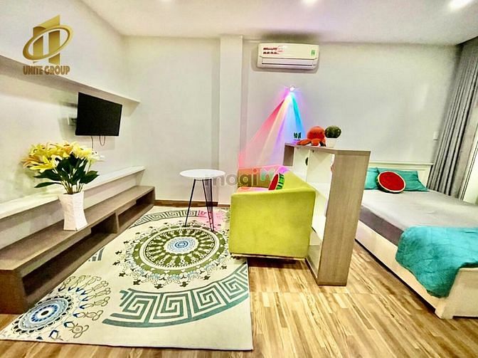 Hình ảnh Studio full nội thất - bancon lớn - ngay cầu ông lãnh - Bến Vân Đồn Q4
