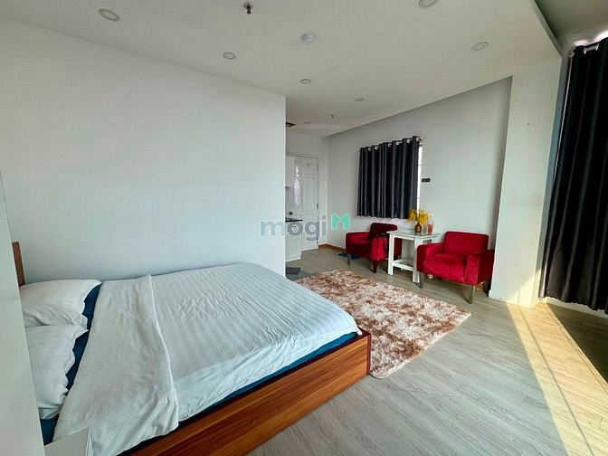 Hình ảnh Cho Thuê Studio Cao Cấp Full Nội Thất Cửa Kính Siêu Đẹp Gần Sân Bay