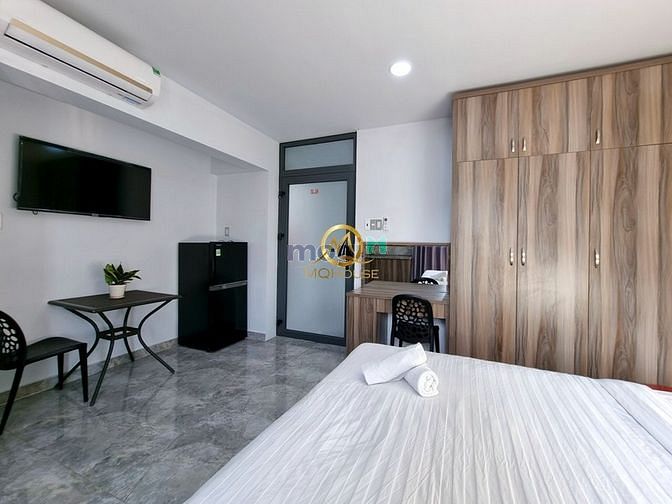 Hình ảnh Studio ban công full nội thất gần nhà thờ Tân Định Quận 1