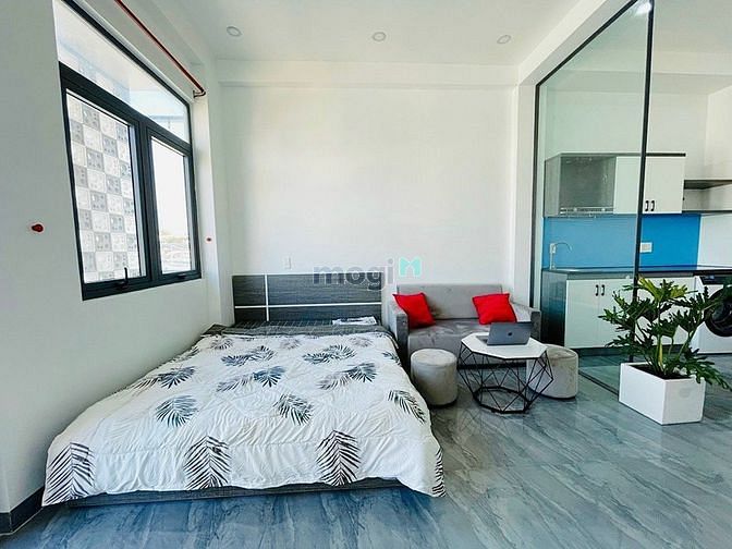 Hình ảnh Cho Thuê Căn Hộ Studio Full Nội Thất Mới Ban Công Ngay Đại Học VLU