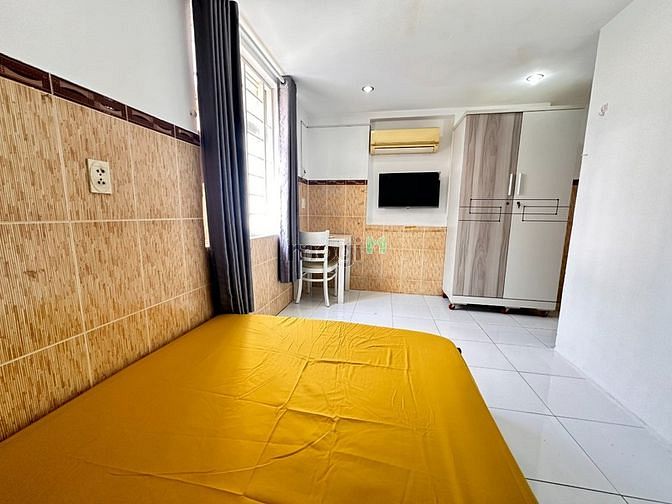 Hình ảnh Căn Hộ Studio 1PN Giá Hời Quận 3, tách bếp, BANCON