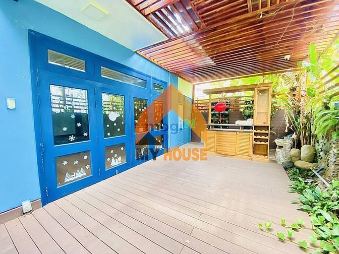 Hình ảnh HẾT HỒN Villa view sông mát rượi CHỈ 60TR to lù lù ngụ QUẬN 2 Ạ ^^