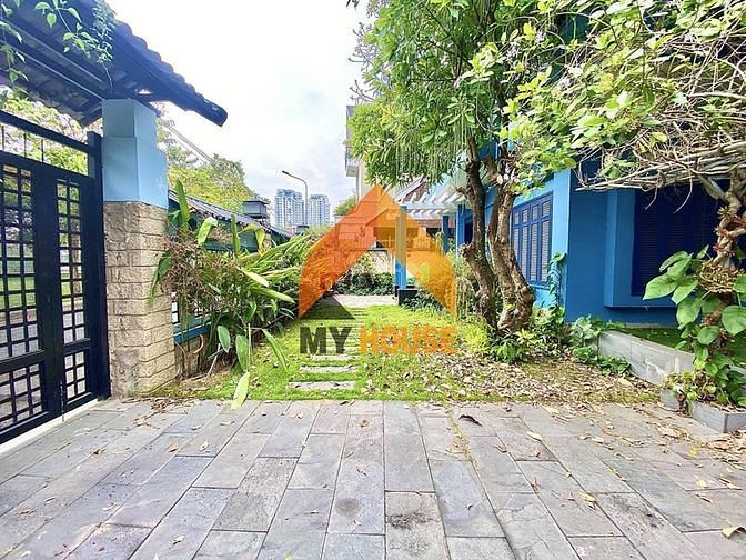 Hình ảnh HẾT HỒN Villa view sông mát rượi CHỈ 60TR to lù lù ngụ QUẬN 2 Ạ ^^