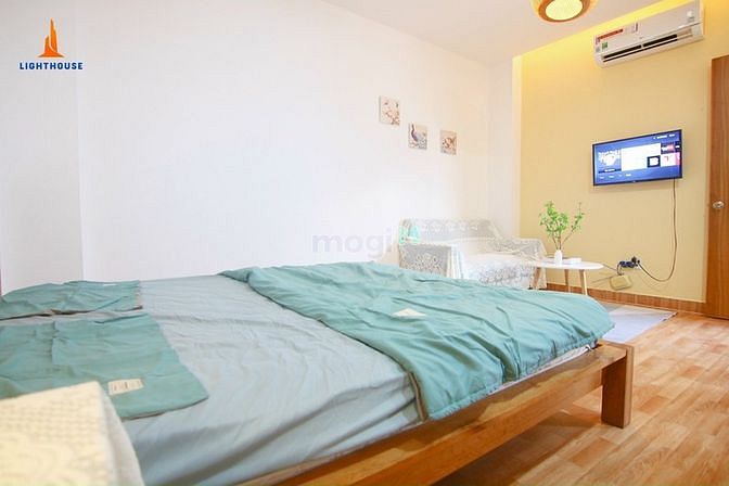 Hình ảnh Cho Thuê Studio Cao Cấp Full Nội Thất Có Ban Công 35m2 Gần Sân Bay