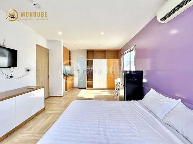 Hình ảnh 🌈Căn Hộ Dịch Vụ_40m2_ Có Ban Công, Cửa Sổ Lớn Gần Chợ Bà Chiểu