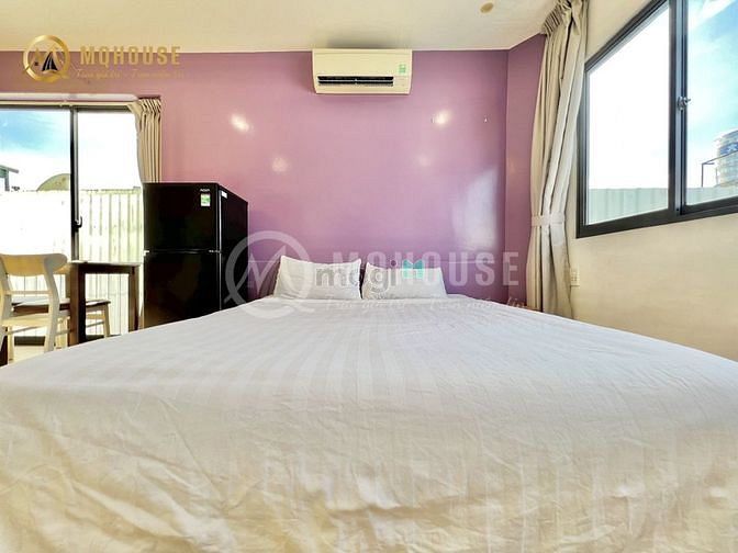 Hình ảnh 🌈Căn Hộ Dịch Vụ_40m2_ Có Ban Công, Cửa Sổ Lớn Gần Chợ Bà Chiểu