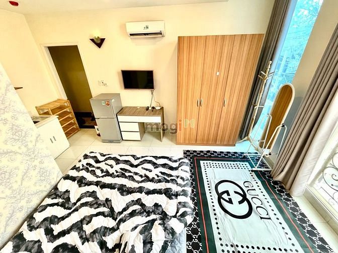 Hình ảnh Studio full nội thất - bancon - Cầu Khánh Hội -Phố đi bộ -Tôn Đản Q4