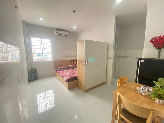 Hình ảnh Cho thuê phòng studio Âu Dương Lân, Q8 Full Nt - Hầm Xe - Thang Máy