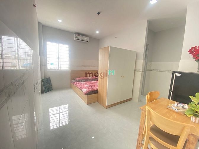 Hình ảnh Cho thuê phòng studio Âu Dương Lân, Q8 Full Nt - Hầm Xe - Thang Máy
