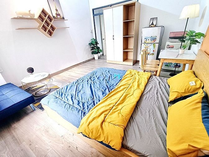 Hình ảnh Căn Hộ Dịch Vụ Mới 100% Full Nội Thất - Tách Bếp - Khu Sân Bay