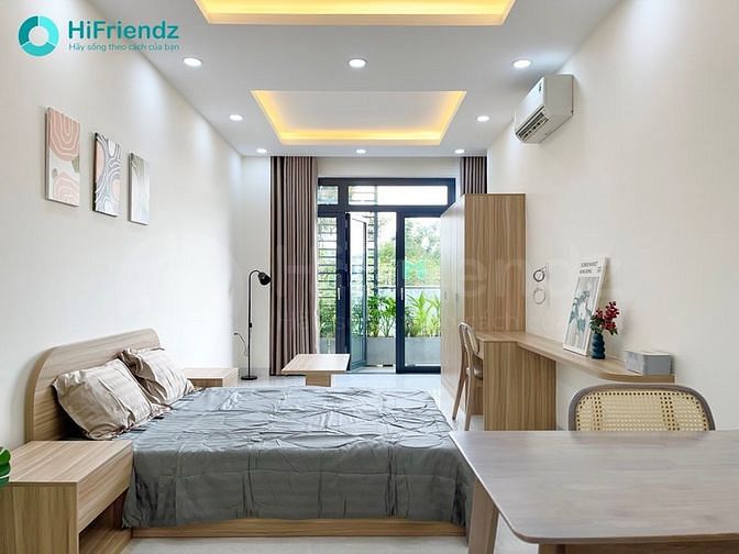 Hình ảnh 🌆KHAI TRƯƠNG CĂN HỘ MỚI 100% 🏠✅Ban Công _Full Nội thất -