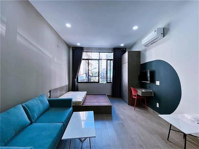 Hình ảnh 1PN+Studio_Cao cấp_Full nội thất_40m2_Ngay Công viên Thỏ Trắng, Q3