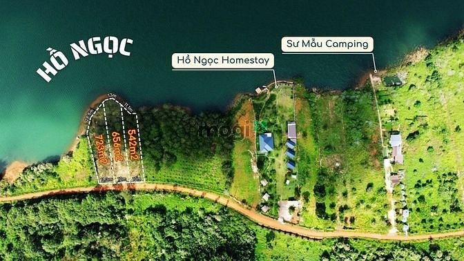 Hình ảnh bán đất sát HỒ NGỌC -LỘC TÂN,BẢO LÂM