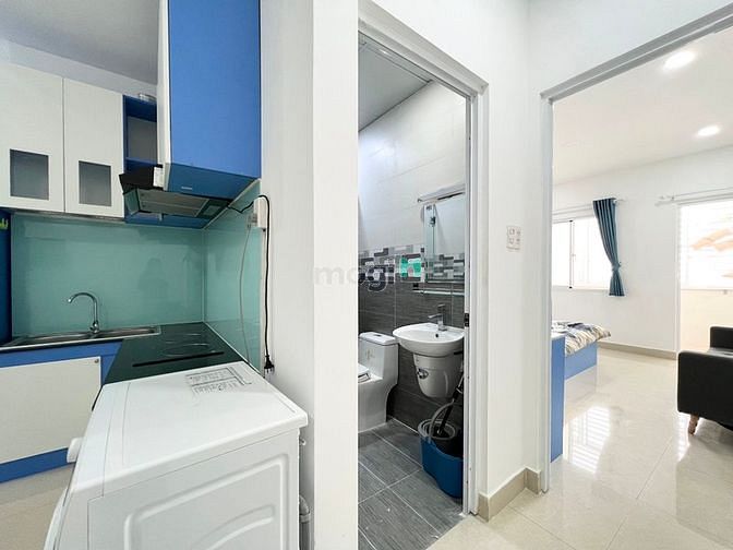Hình ảnh Căn Hộ 2PN Full Nội Thất Máy Giặt Riêng Ban Công 70m2 Gần Sân Bay