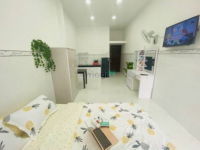 Hình ảnh STUDIO BAN CÔNG 35m2 full nội thất, ngay cầu Kênh Xáng