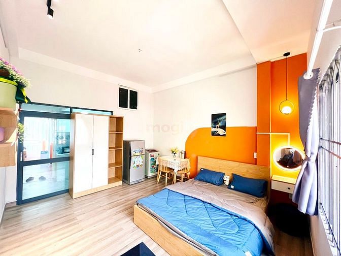 Hình ảnh Cho Thuê Căn Hộ 1PN Full Nội Thất Tách Bếp Máy Giặt Riêng Tân Bình