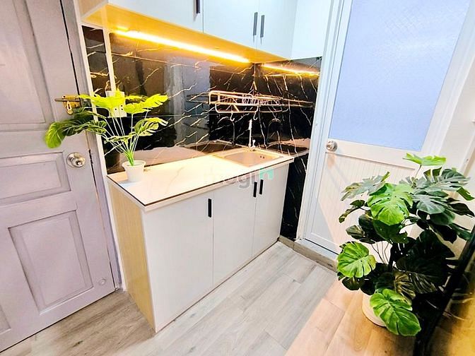 Hình ảnh Cho Thuê Căn Hộ 1PN Full Nội Thất Tách Bếp Máy Giặt Riêng Tân Bình
