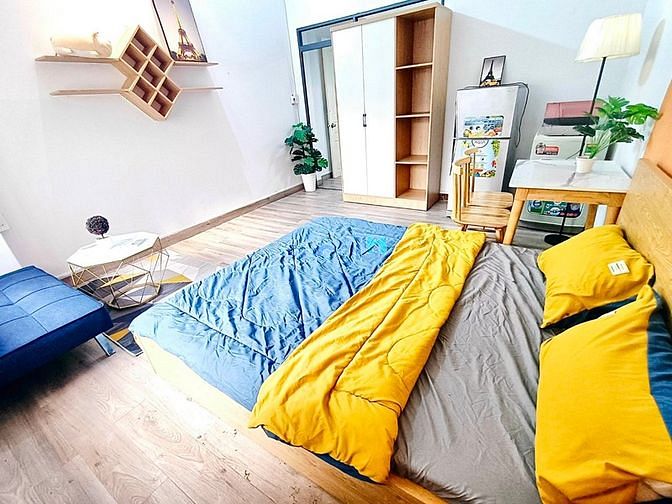 Hình ảnh Cho Thuê Căn Hộ 1PN Full Nội Thất Tách Bếp Máy Giặt Riêng Tân Bình