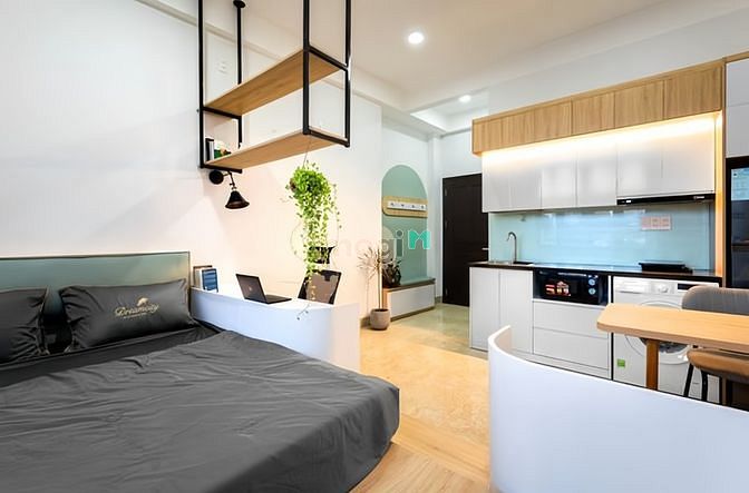Hình ảnh __Căn Hộ Studio Tân Bình Có Máy Giặt Riêng Gần Khu E-Town Cộng Hoà__