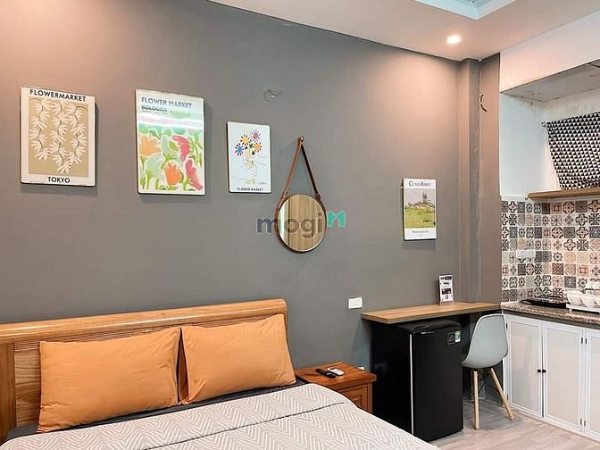 Hình ảnh Cho Thuê Căn Hộ Studio/Nội thất mới 100%/Gần Công viên Hoàng Văn Thụ