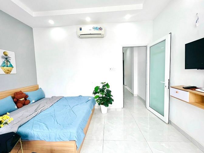 Hình ảnh Mb6623 nạp rút nhanh chóng 1PN mới xây full NT máy giặt riêng bancol thoáng ngay ĐH Bách K