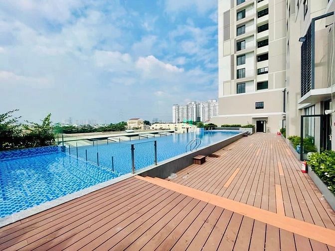 Hình ảnh ĐẦY ĐỦ NỘI THẤT_12Tr BAO PHÍ QLY **Căn 2PN+1WC 62m2 Pegasuite II P6 Q8