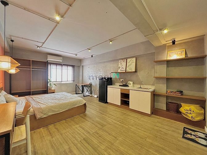 Hình ảnh Cho Thuê Studio Cao Cấp - Ban Công - Tách Bếp - Sân bay - Tân Bình