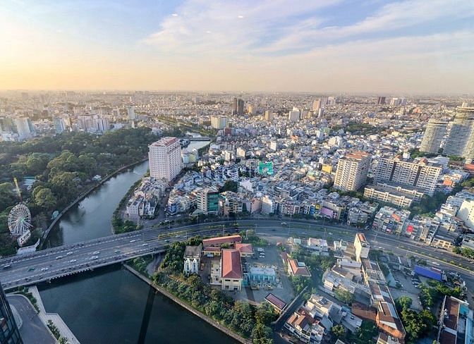 Hình ảnh Cho Thuê 1PN 50m2 Vinhomes Golden River View City Full NT Quận 1