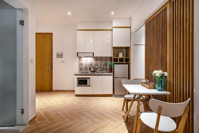 Hình ảnh Cho Thuê CHDV Studio Tách Bếp Cửa Sổ Trời Gần Sân Bay Quận Tân Bình