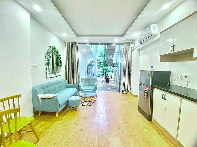 Hình ảnh Căn Hộ Cao Cấp Thích Quảng Đức, Full Nội Thất,Máy Giặt Riêng
