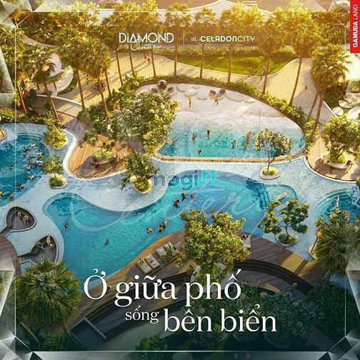 Hình ảnh Diamond Centery 3PN TT 15% ký HĐMB - Giá CĐT Celadon City - View biển