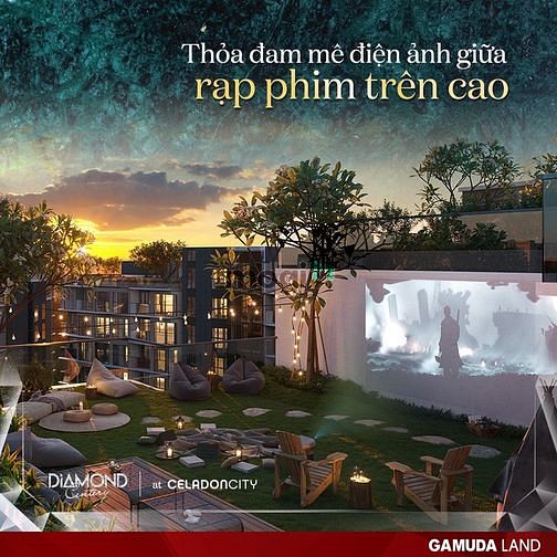 Hình ảnh Diamond Centery 3PN TT 15% ký HĐMB - Giá CĐT Celadon City - View biển