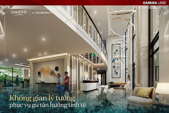 Hình ảnh Diamond Centery 3PN TT 15% ký HĐMB - Giá CĐT Celadon City - View biển