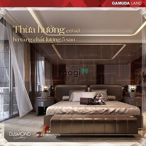 Hình ảnh Diamond Centery 3PN TT 15% ký HĐMB - Giá CĐT Celadon City - View biển