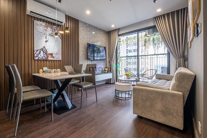 Hình ảnh Cho thuê căn hộ 1 Ngủ + 43m2 ,đầy đủ nội thất