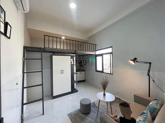 Hình ảnh Phòng trọ có gác đầy đủ nội thất có thang máy