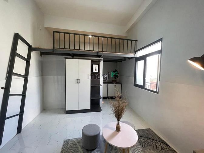 Hình ảnh Phòng trọ có gác đầy đủ nội thất có thang máy