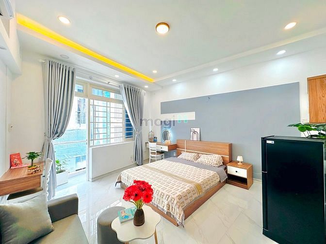 Hình ảnh Khai Trương Căn Hộ Mới 100% Ban Công Bự Full Nội Thất Phan Văn Trị