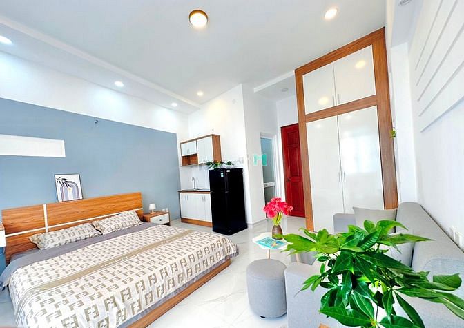 Hình ảnh Khai Trương Căn Hộ Mới 100% Ban Công Bự Full Nội Thất Phan Văn Trị