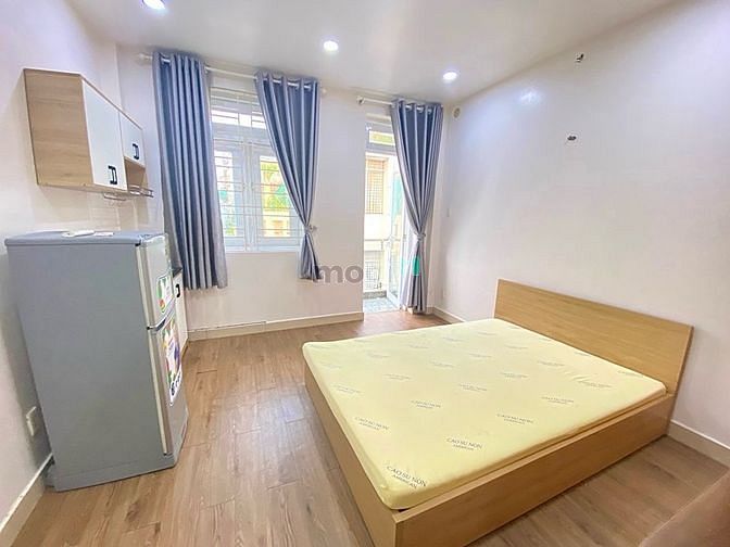 Hình ảnh Studio ban công - bếp xa - máy giặt riêng - Tân Bình