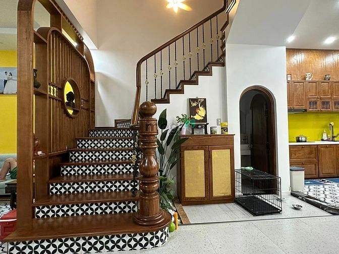 Hình ảnh Chào bán nhà đẹp tâm huyết 3 tầng kiệt oto Đỗ Bá, Khu phố tây