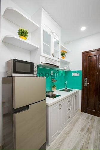 Hình ảnh Studio ban công, full nội thất, thiết kế hiện đại. Trung tâm Quận 1
