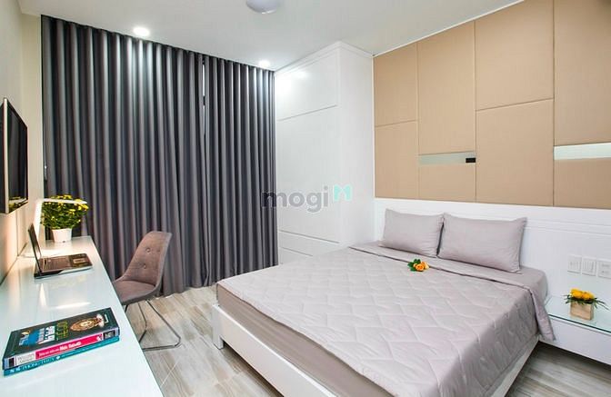 Hình ảnh Studio ban công, full nội thất, thiết kế hiện đại. Trung tâm Quận 1