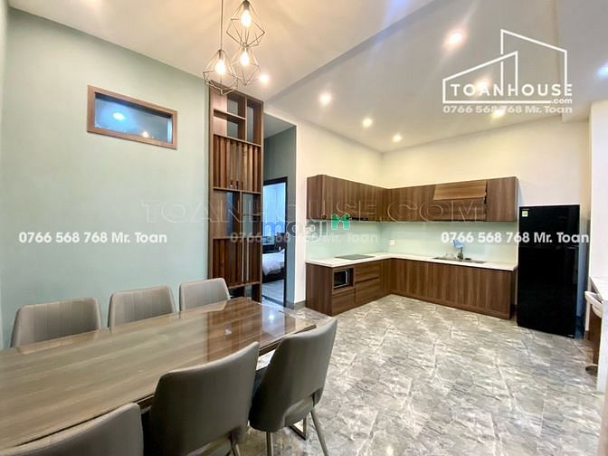 Hình ảnh Cho thuê nhà sân vườn nhỏ 2 phòng ngủ khu Khuê Mỹ