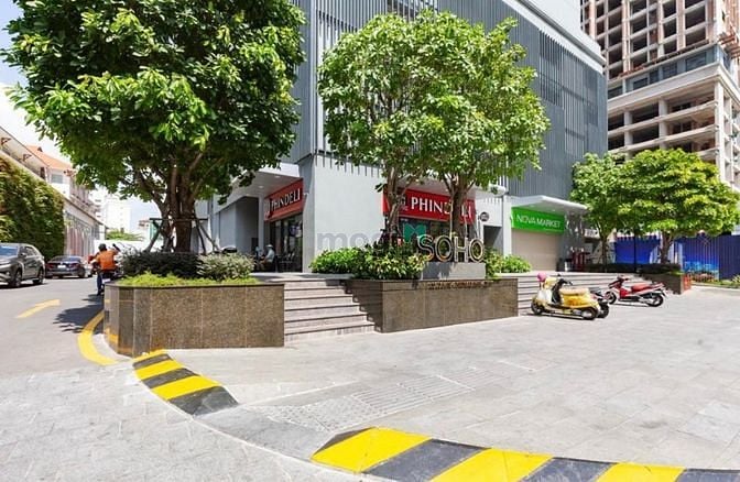 Hình ảnh Cho Thuê Căn Hộ Soho Quận 1, Nội Thất Phong Cách, View Đẹp Tuyệt Vời