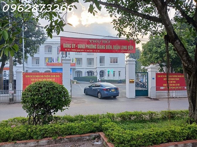 Hình ảnh Bán đất giang biên- long biên. dt 46m2, mặt tiền 3.5m, ngõ thông, ô