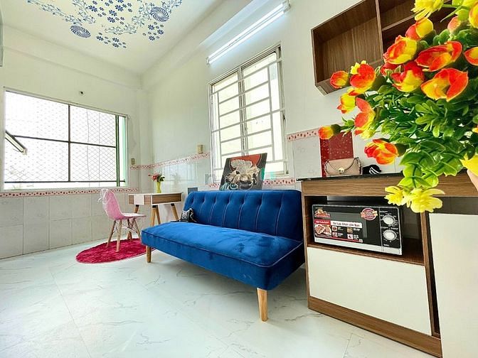 Hình ảnh 2pn Ba Vân TB 🤩 cửa sổ trời thoáng mát 🤩free xe