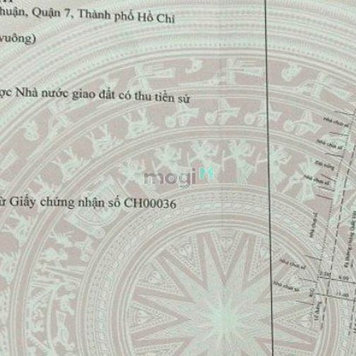 Hình ảnh Đất lô góc đuòng 12 m, Quận 7, vị trí đẹp. 10*20