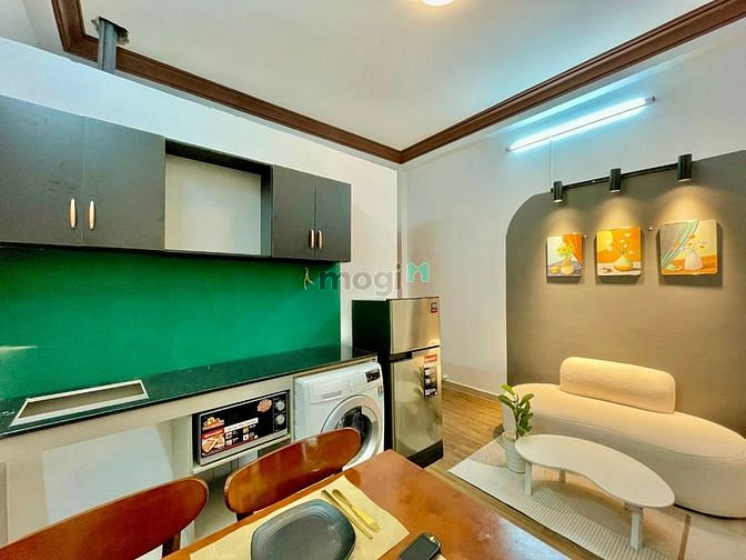 Hình ảnh 2PN siêu đẹp Sư Vạn Hạnh 😍bancon😍 nội thất xịn sò