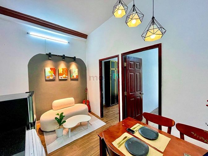 Hình ảnh 2PN siêu đẹp Sư Vạn Hạnh 😍bancon😍 nội thất xịn sò